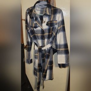 Fall Plaid Dress